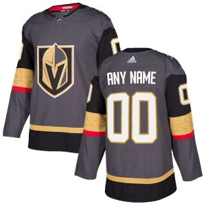 Lapsille NHL Vegas Golden Knights Pelipaita Custom Koti Harmaa Authentic
